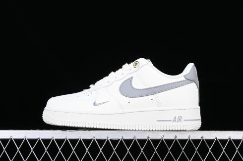 Nike Air Force 1 07 Low Light Grey White Gold DQ7658-106