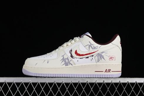 Nike Air Force 1 07 Low MUD Off White Grey Red XC2351-110