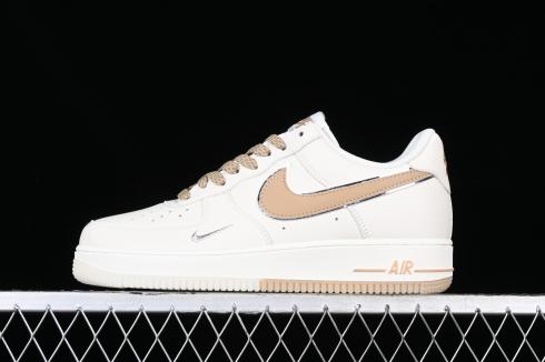 Nike Air Force 1 07 Low Off White Gold Silver JJ0253-007