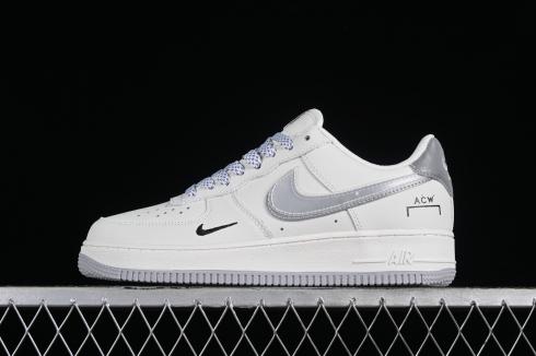 Nike Air Force 1 07 Low Off White Silver Grey AC-639833