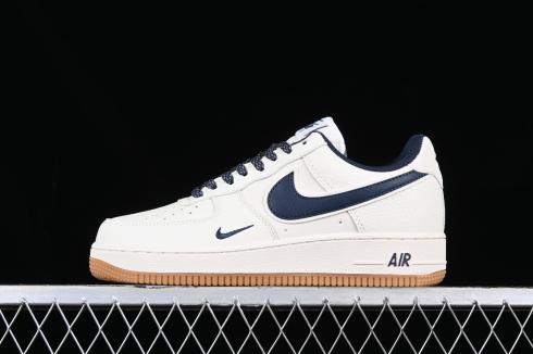 Nike Air Force 1 07 Low Rice White Navy Blue HD1689-104