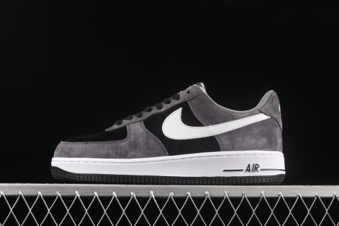 Nike Air Force 1 07 Low Suede Dark Gray White Black NT9966-336