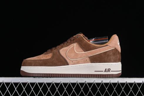 Nike Air Force 1 07 Low Suede สีเทาสีน้ำตาล XT7138-106