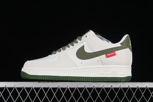 Nike Air Force 1 07 Low Supreme White Grey Green HD1968-008