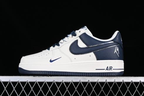 Nike Air Force 1 07 Low TS Dark Blue Off White lO5636-999
