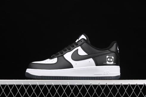 Nike Air Force 1 07 低筒白色黑色鞋 CT1989-001