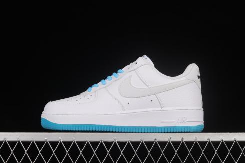 Nike Air Force 1 07 Low White Blue Crystal Black KH0806-168