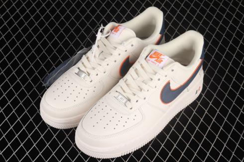nike air white blue orange