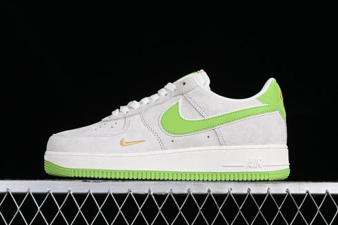 Nike Air Force 1 07 Low สีขาว สีเทา สีเขียว KK5636-320