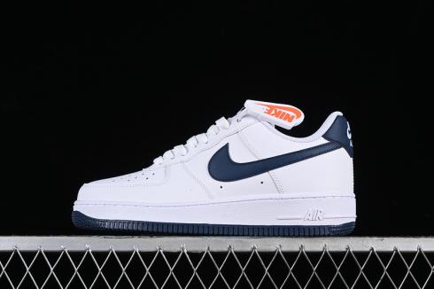 Nike Air Force 1 07 Low White Midnight Navy FJ4146-104