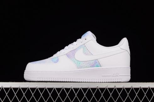 Nike Air Force 1 07 Low Wit Paars Blauw CH3512-003