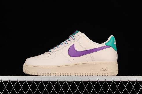 Nike Air Force 1 07 Low White Purple Green BS8873-306
