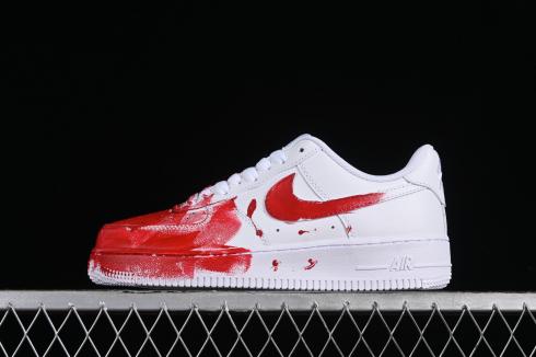 Nike Air Force 1 07 Low White Red 315122-211