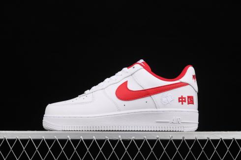 Nike Air Force 1 07 Low White Red China 315122-100