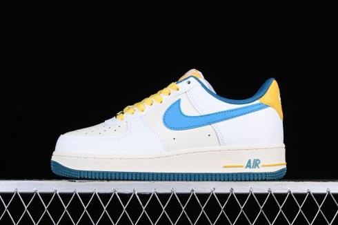 Nike Air Force 1 07 Low White Sky Blue Yellow CW3380-203