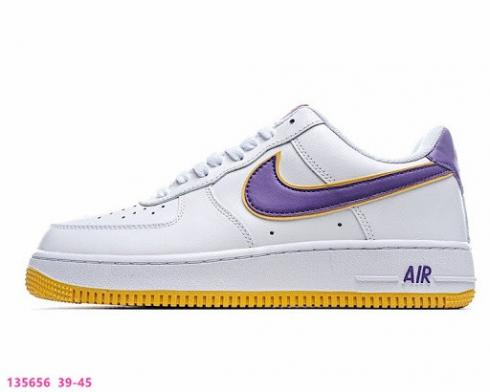 Nike Air Force 1'07 Low White Voltage Lilla Gul HK7765-024