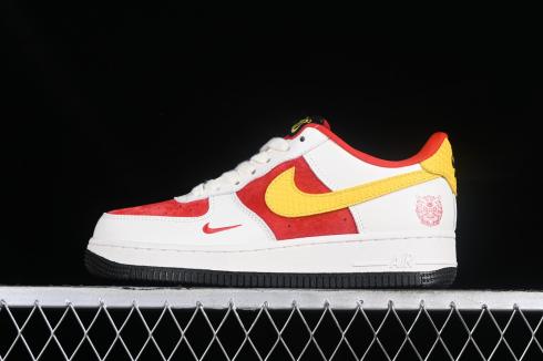 Nike Air Force 1 07 Low Year of the Dragon White Red Gold Black LX1988-001