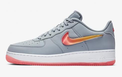 Nike Air Force 1'07 Premium 2 Obsidian Mist University Goud Wit Hot Punch AT4143-400