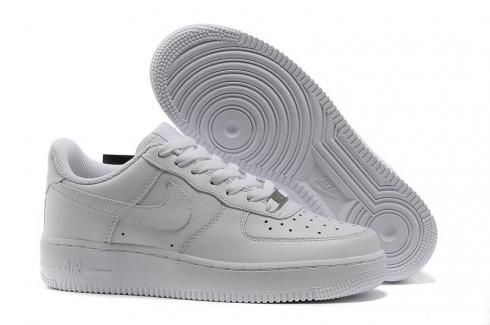 Sepatu Wanita Nike Air Force 107 Pure White 315115-112