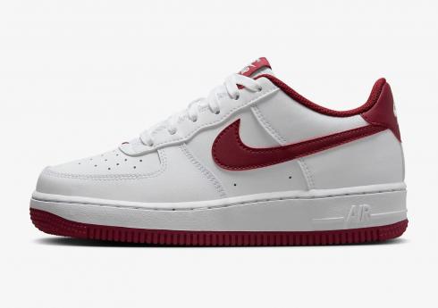 Nike Air Force 1 GS Bianche Team Rosse FV5948-105
