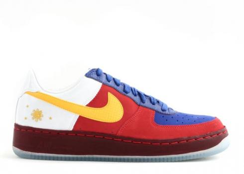 Nike Air Force 1 Insideout Priority Filipina Jagung Putih Varsity Pimento 314770-671