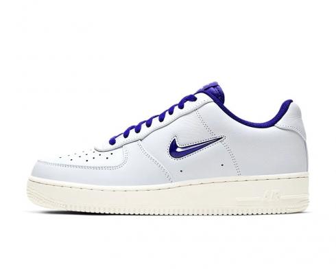 Nike Air Force 1 Jewel Home Away Concord Wit Universiteit Rood CK4392-100