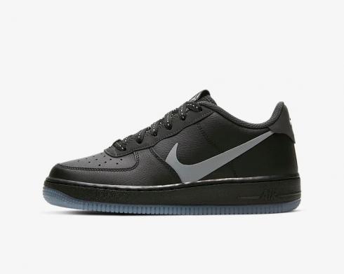 Nike Air Force 1 LV8 3 GS Black Silver Lilac Antracite White CD7409-001