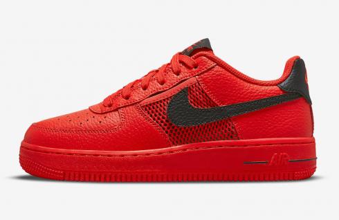 Nike Air Force 1 LV8 GS Mesh Pocket Habanero Rouge DH9596-600