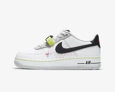 Nike Air Force 1 LV8 White Photon Dust Limelight Black DC2532-100