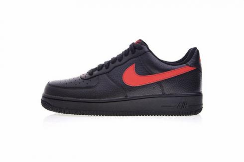 Nike Air Force 1 Low 07 LV8 Noir Gym Red University Chaussures Casual AA4083-011
