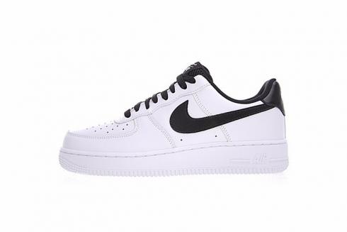 Nike Air Force 1 Low 07 LV8, weiße und schwarze Freizeit-Sneaker, 820266-101