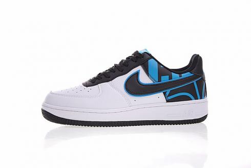 Nike Air Force 1 Low 07 LV8 Wit Donker Obsidian 823511-105