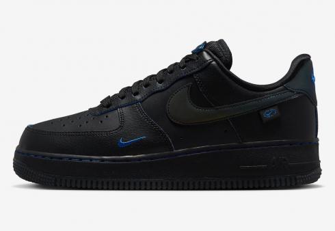 Nike Air Force 1 Low 07 LX Worldwide Pack 黑色 Game Royal FB1840-001