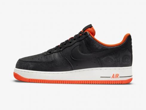 Nike Air Force 1 Low 07 PRM Halloween 2021 Black Starfish Sail DC8891-001