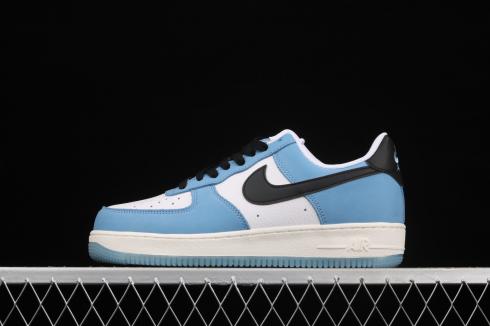 *<s>Buy </s>Nike Air Force 1 Low 07 University Blue White Black 556088-136<s>,shoes,sneakers.</s>