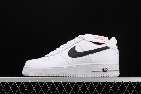 Nike Air Force 1 Low AN20 GS 白色黑色鞋 CT7724-100