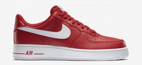 Nike Air Force 1 Low Antraciet Universiteit Rood Wit 488298-624