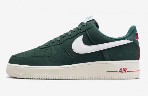 Nike Air Force 1 Low Athletic Club Pro Vert Blanc Sail Gym Rouge DH7435-300