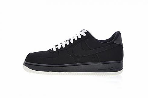 Nike Air Force 1 Low Noir Blanc Sail Chaussures Pour Hommes 820266-017