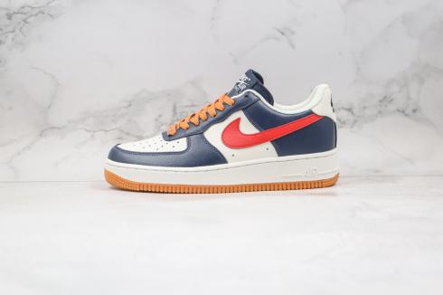 Nike Air Force 1 Low Cloud White Navy Blue-Gym Red For Buy AQ4134-402