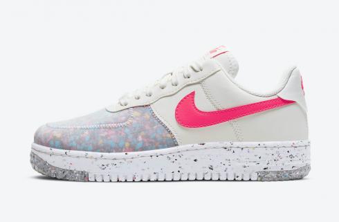 Nike Air Force 1 Low Crater Release Summit Hvid Sirene Rød CT1986-101