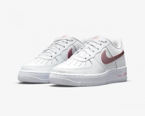 Nike Air Force 1 Low GS White Pink Glaze Shoes CT3839-104 - Air Force 1 ...