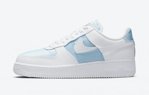 Nike Air Force 1 Low LXX Glacier Blue White Black Shoes DJ9880-400