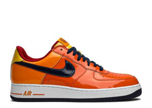 Nike Air Force 1 Low Le Nba All-star 2006 Orange Navy Shock Midnight Blaze BMK067-M8-C1