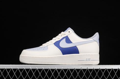 Nike Air Force 1 低牛奶皇家藍白色 AQ3778-988