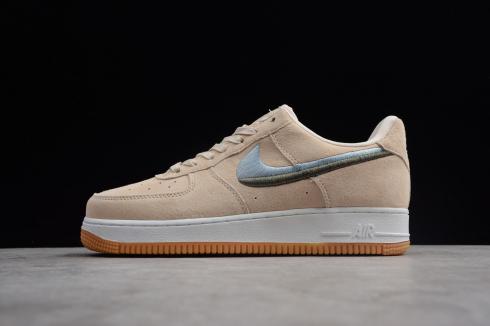 Nike Air Force 1 Low Naked Pink White Brown Běžecké boty 898889-810