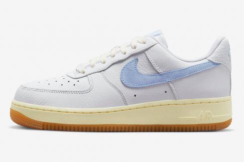 Nike Air Force 1 Low Off White Lyseblå ruskind FD9867-100