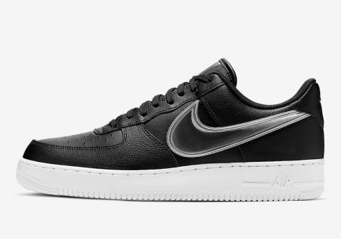 *<s>Buy </s>Nike Air Force 1 Low Oversized Swoosh White Black AO2441-003<s>,shoes,sneakers.</s>