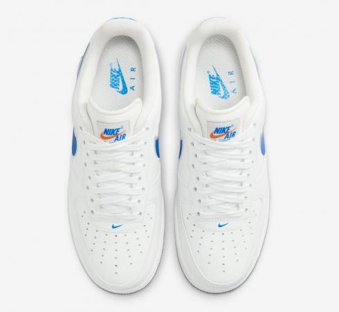 air force 1 low oversized swoosh white racer blue