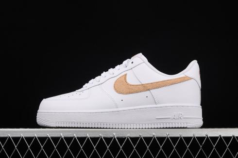 Nike Air Force 1 Low Pony Hair Snakeskin Club Or Chaussures CW7567-101